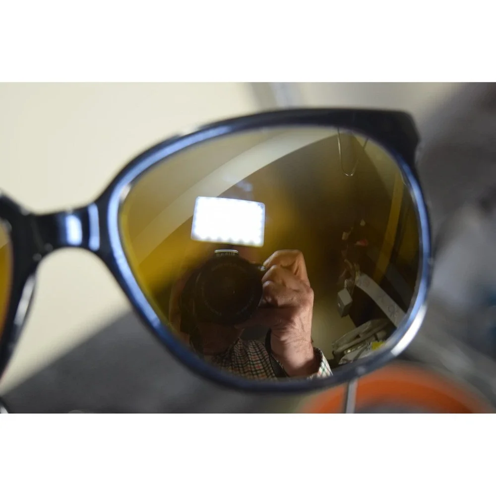 RARE 1960's Vuarnet Pouilloux 002 Sunglasses France Made Black Cat Eye Pre-1968